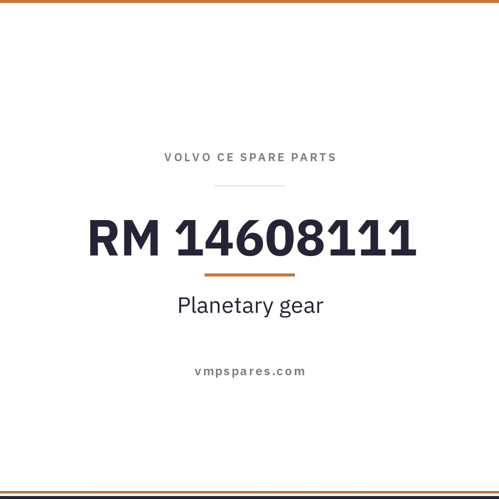 RM 14608111 – Planetary gear