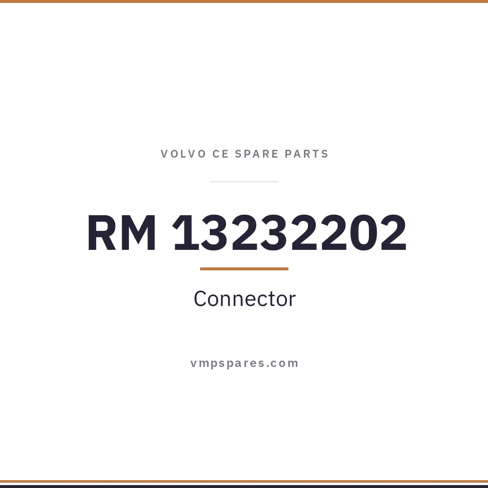RM 13232202 – Connector