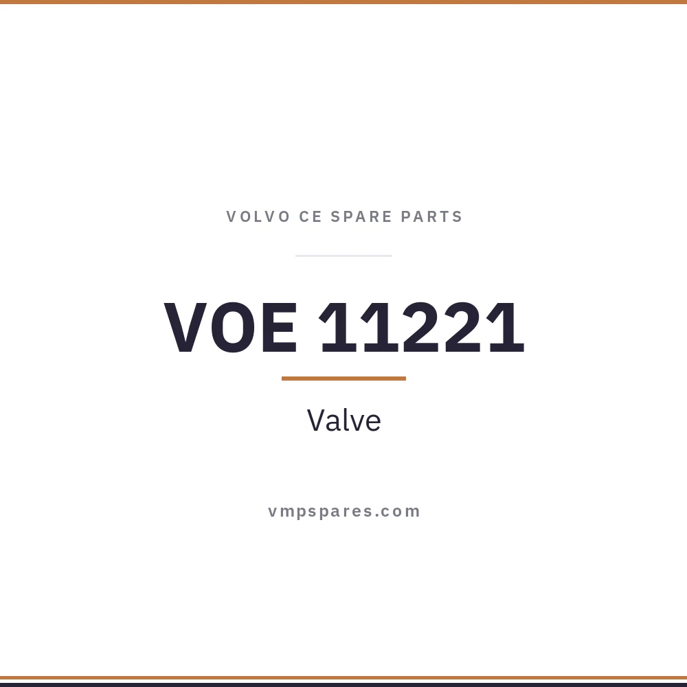 VOE 11221 – Valve