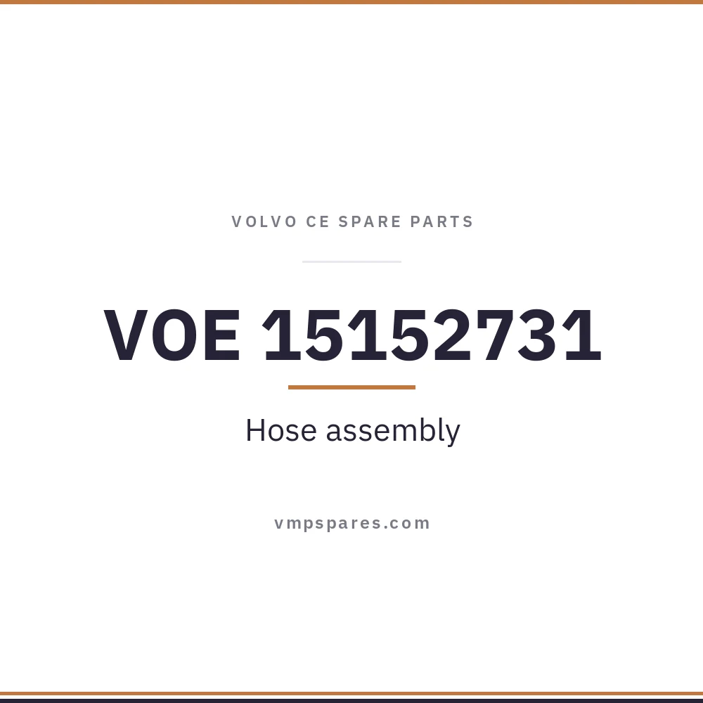 VOE 15152731 – Hose assembly