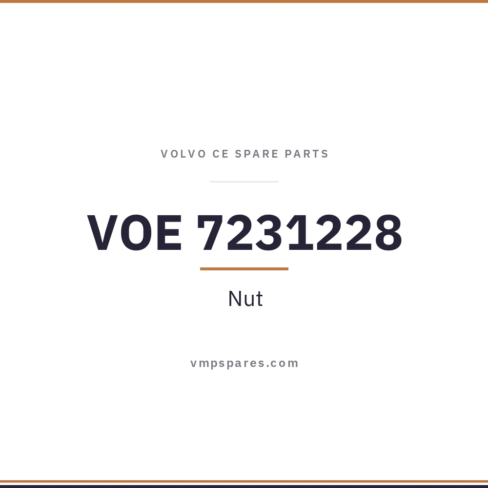 VOE 7231228 – Nut