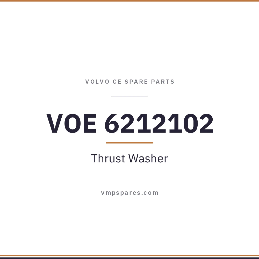 VOE 6212102 – Thrust Washer