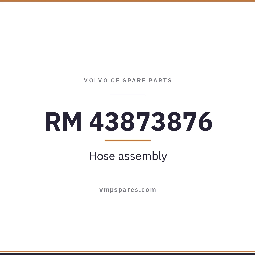 RM 43873876 – Hose assembly