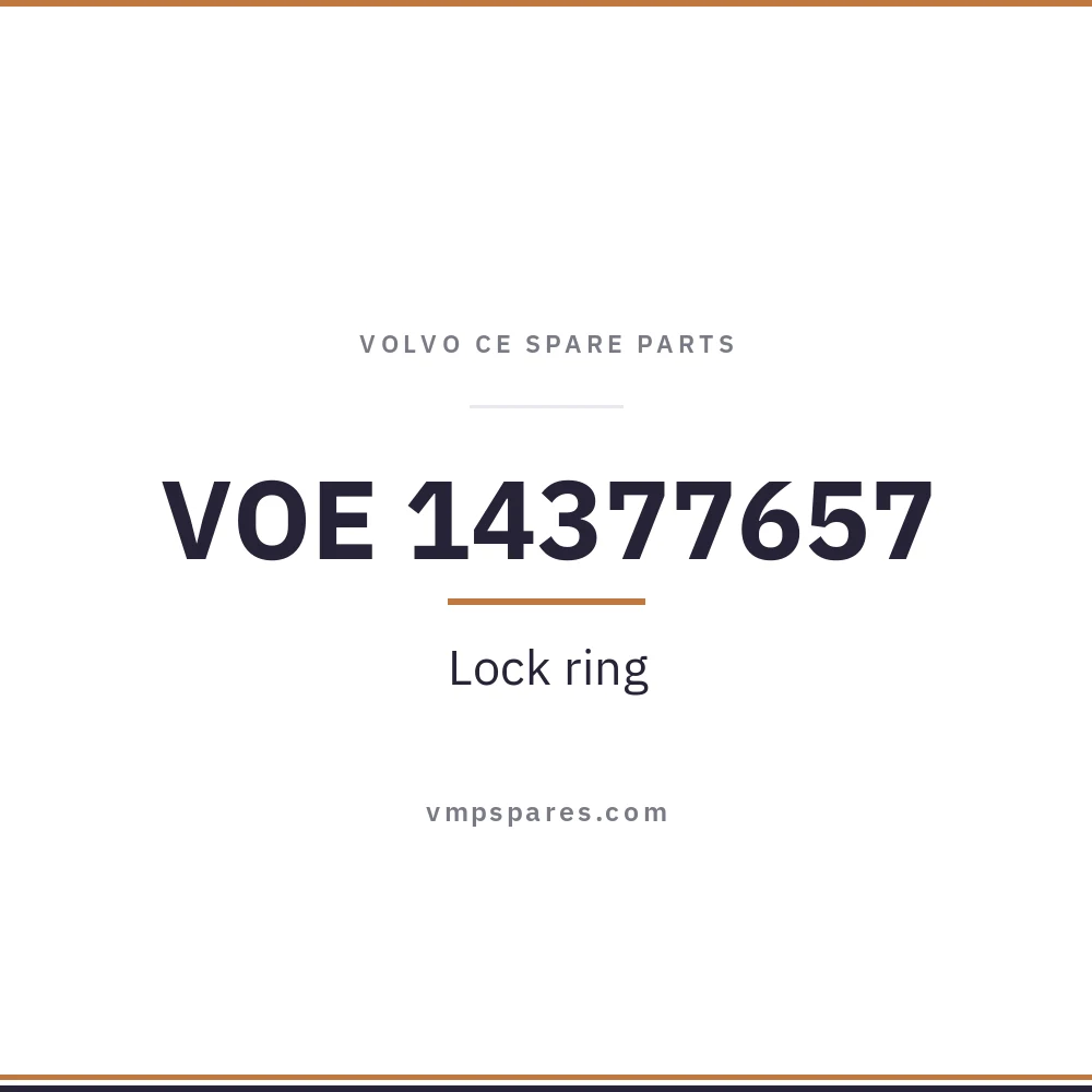 VOE 14377657 – Lock ring