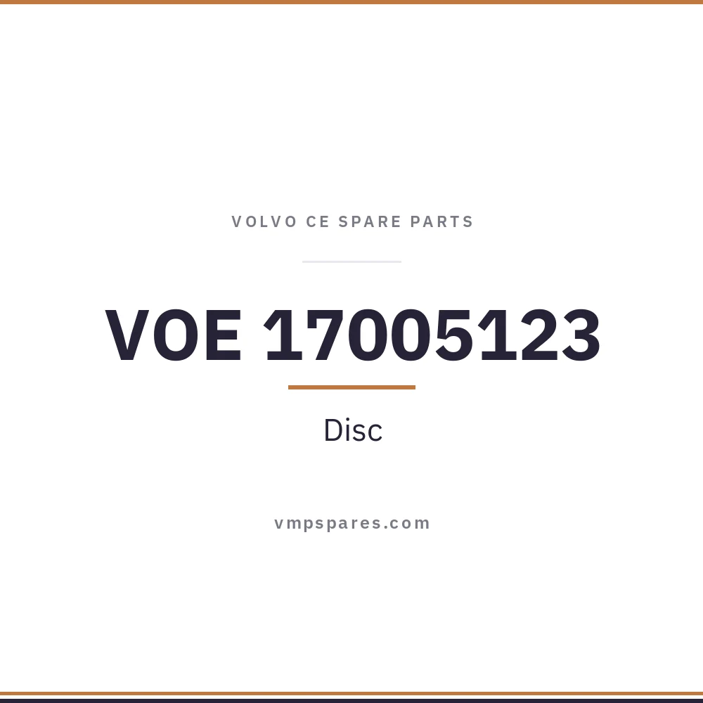 VOE 17005123 – Disc