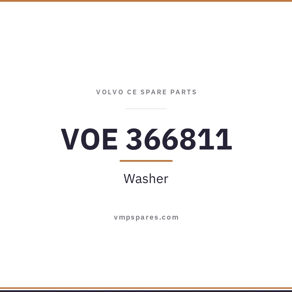 VOE 366811 – Washer
