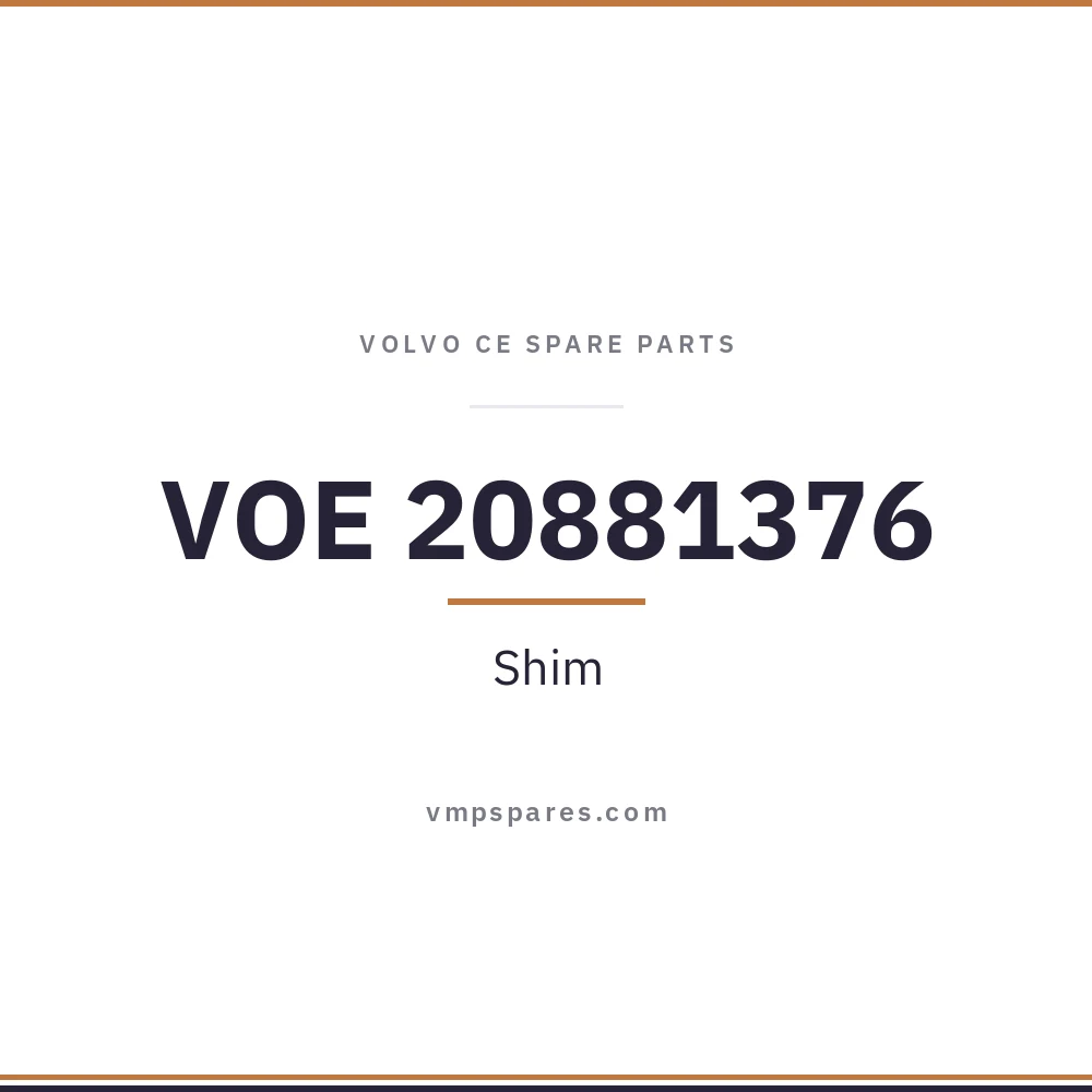 VOE 20881376 – Shim