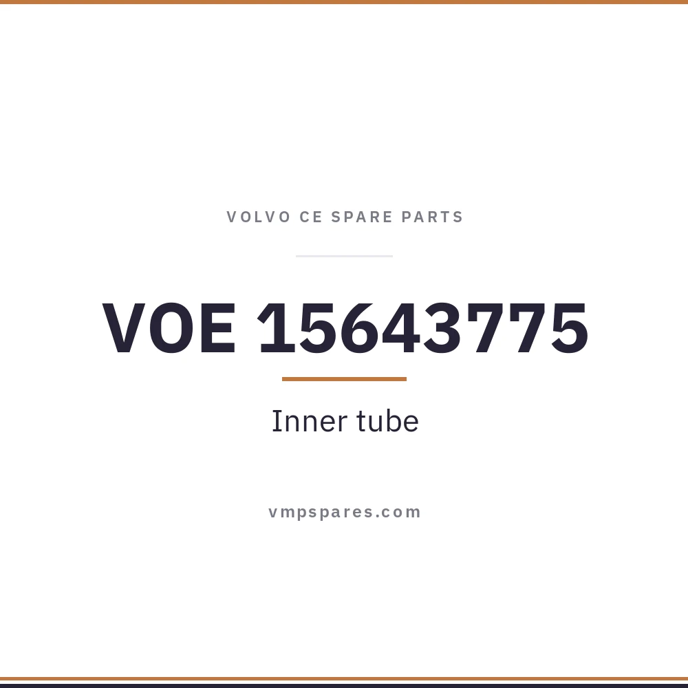 VOE 15643775 – Inner tube