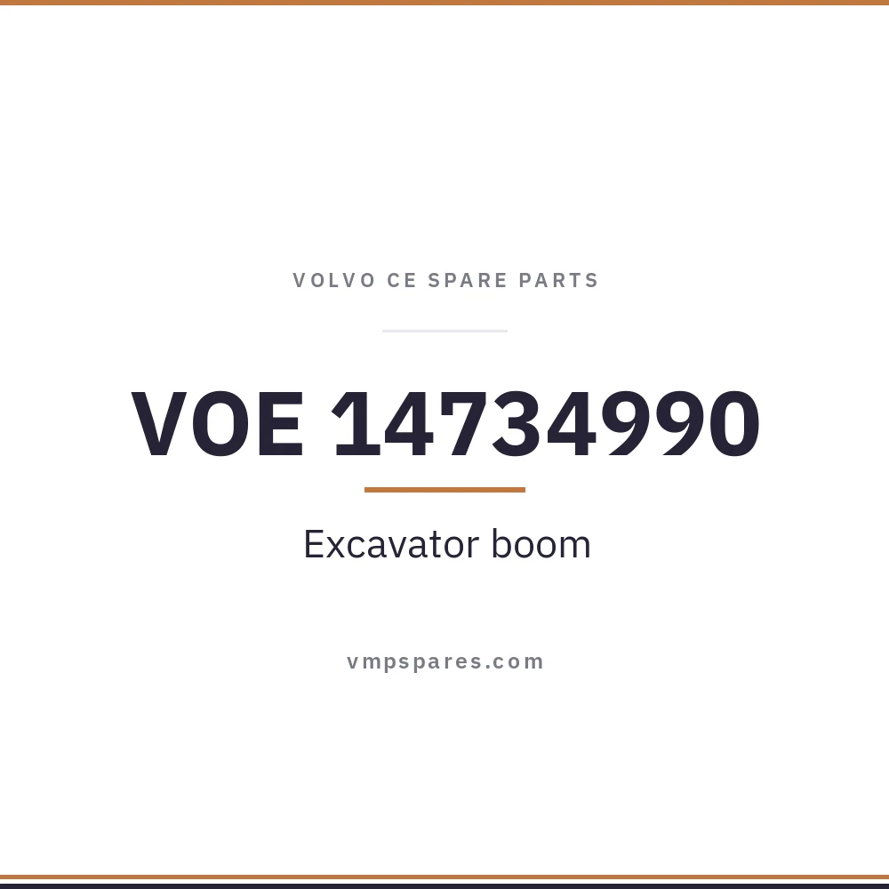 VOE 14734990 – Excavator boom