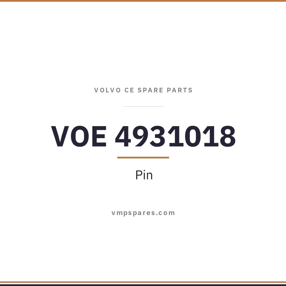VOE 4931018 – Pin