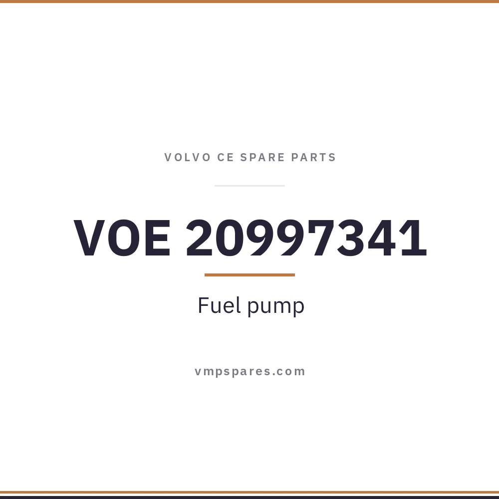 VOE 20997341 – Fuel pump