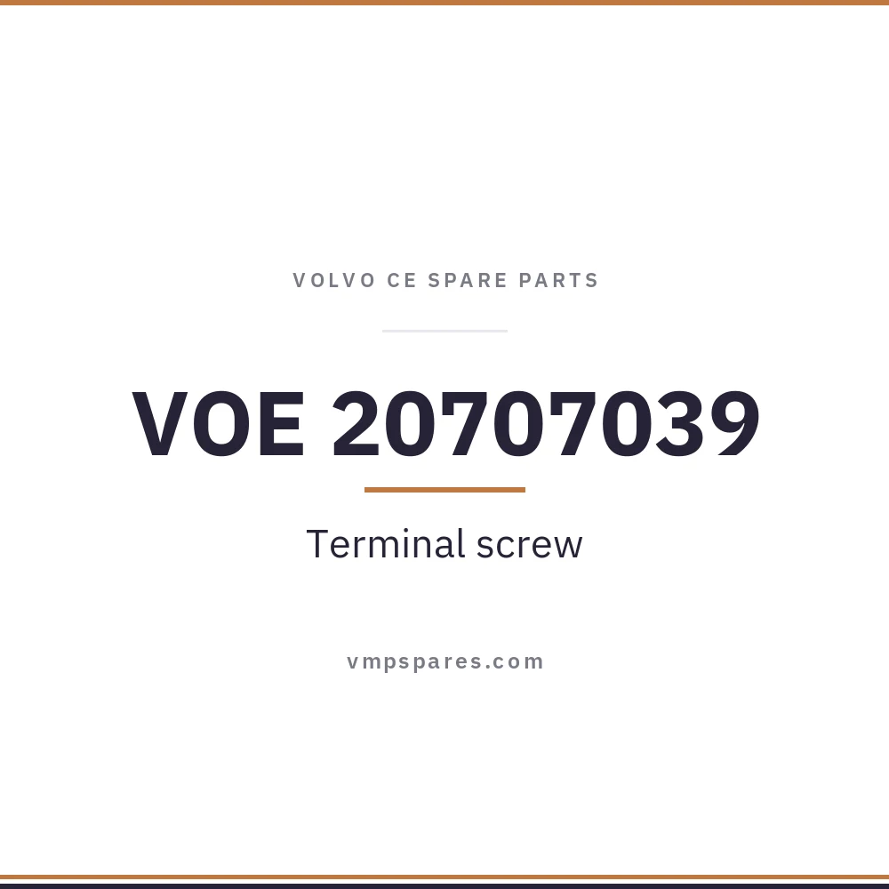VOE 20707039 – Terminal screw