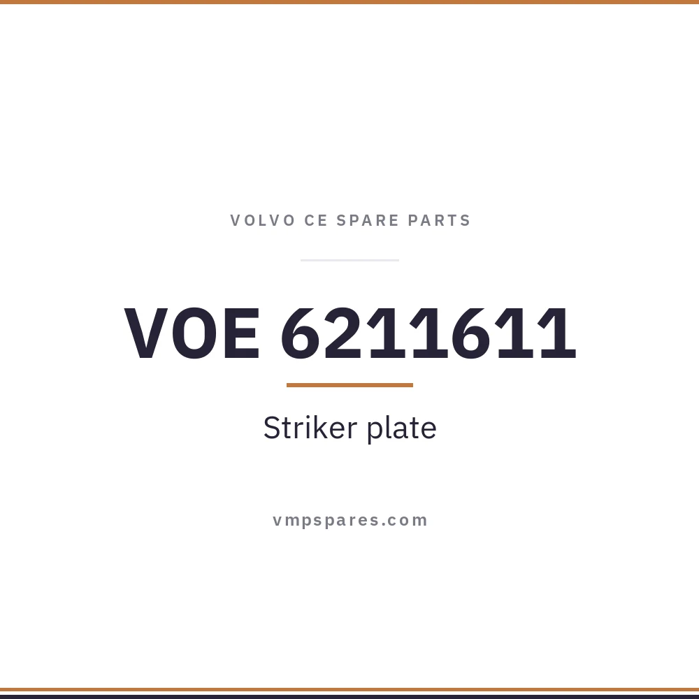 VOE 6211611 – Striker plate