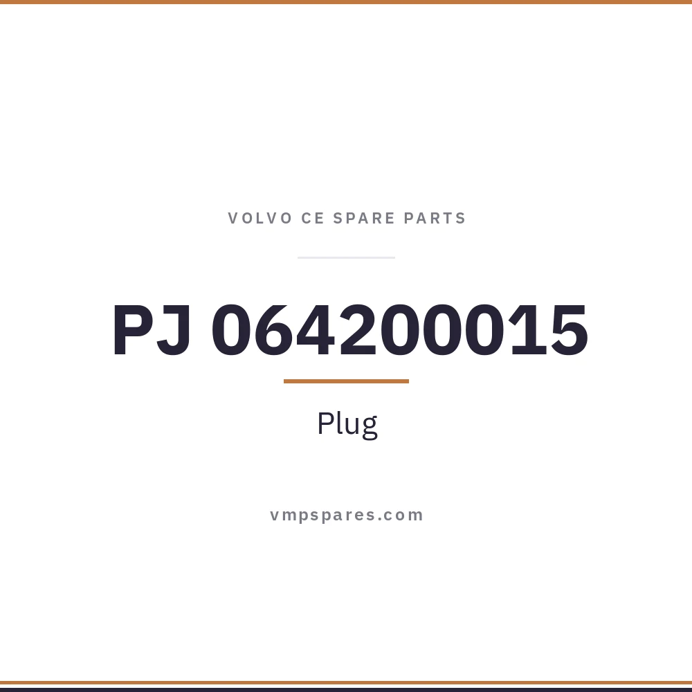 PJ 064200015 – Plug