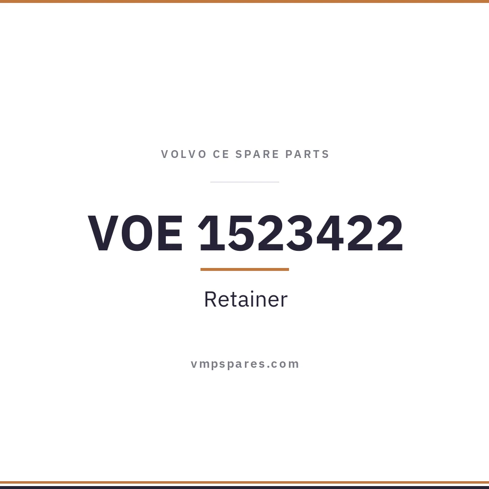 VOE 1523422 – Retainer