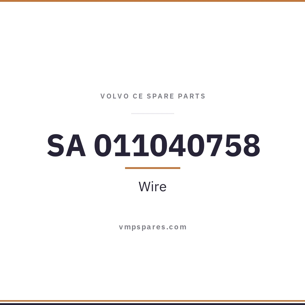 SA 011040758 – Wire