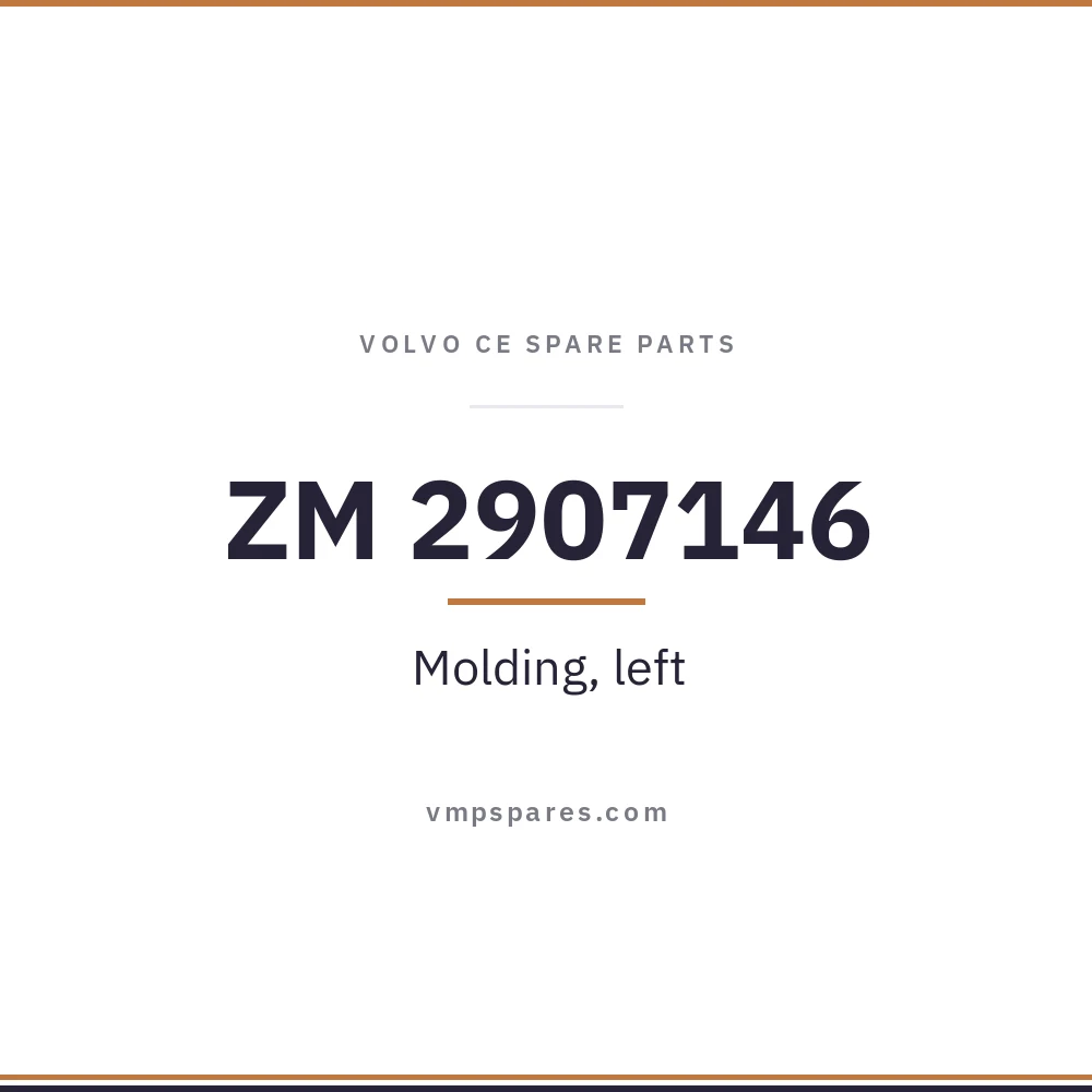 ZM 2907146 – Molding, left
