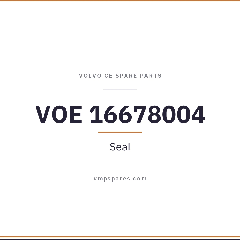VOE 16678004 – Seal