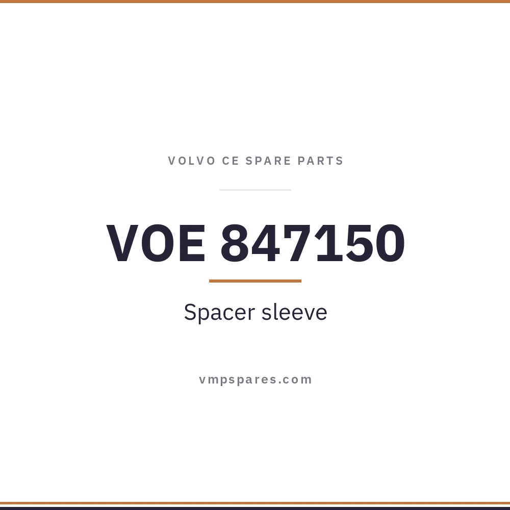 VOE 847150 – Spacer sleeve