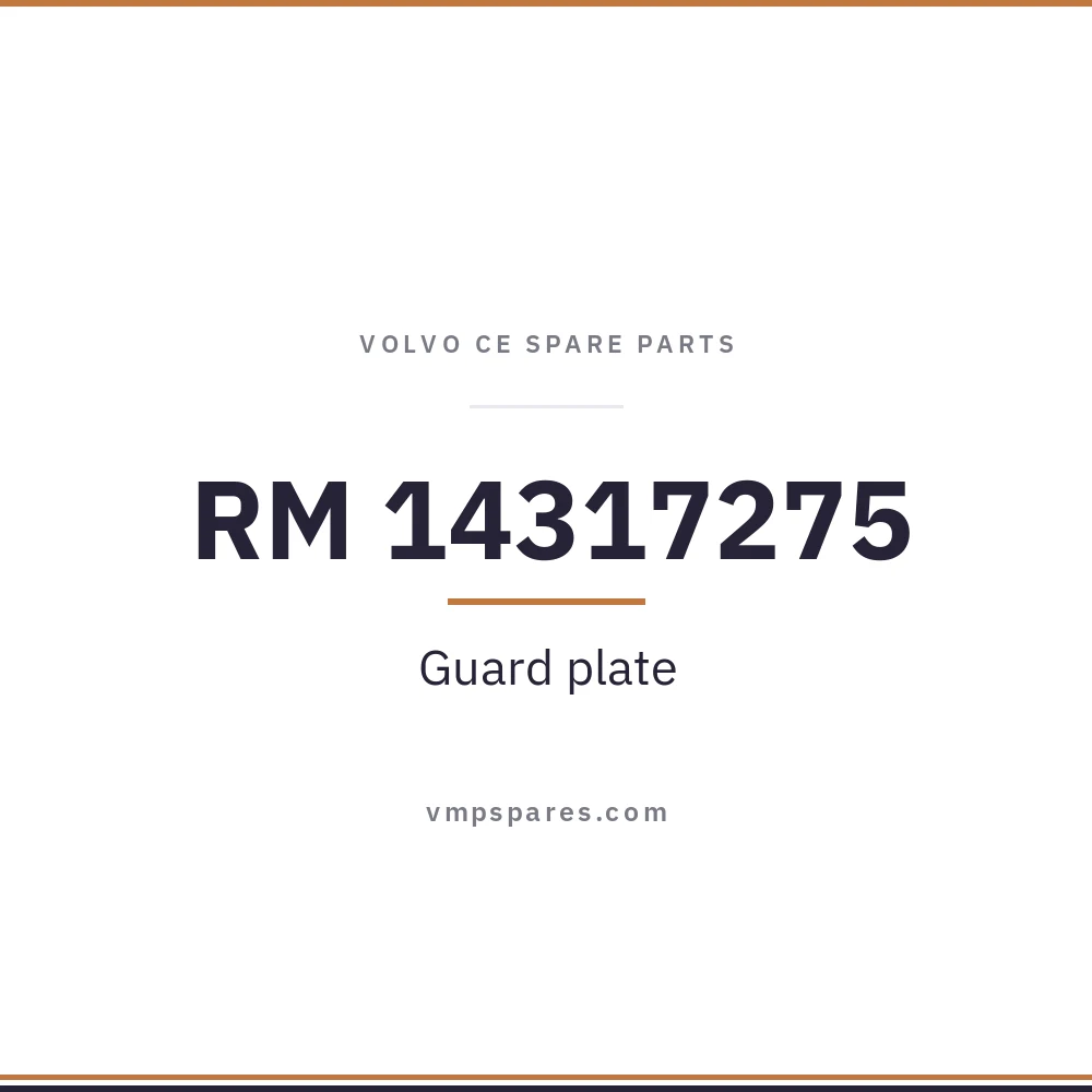 RM 14317275 – Guard plate