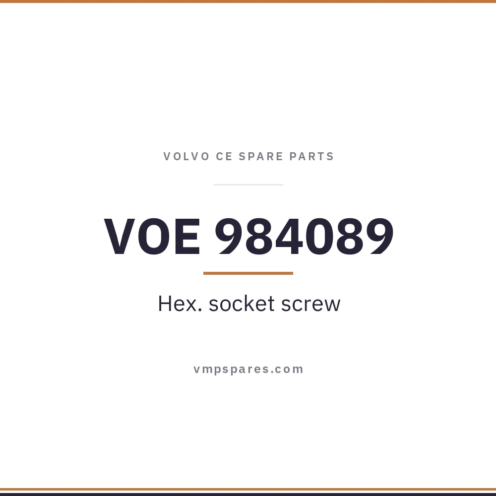 VOE 984089 – Hex. socket screw