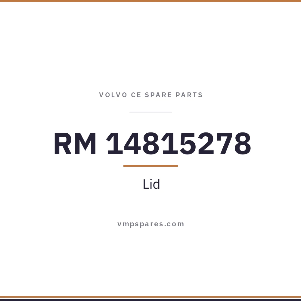 RM 14815278 – Lid