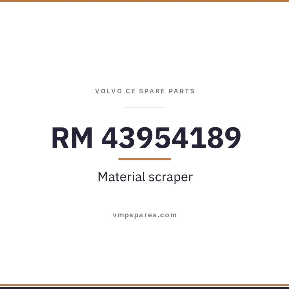 RM 43954189 – Material scraper