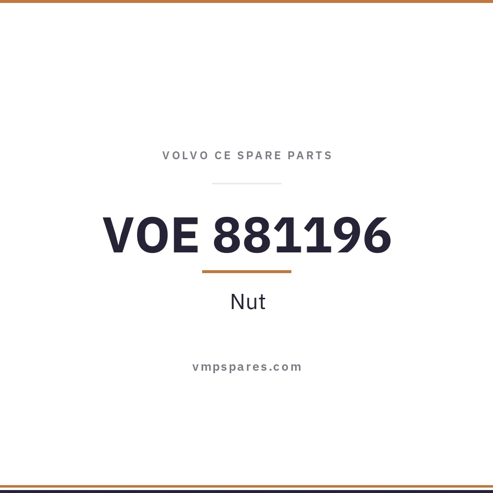 VOE 881196 – Nut