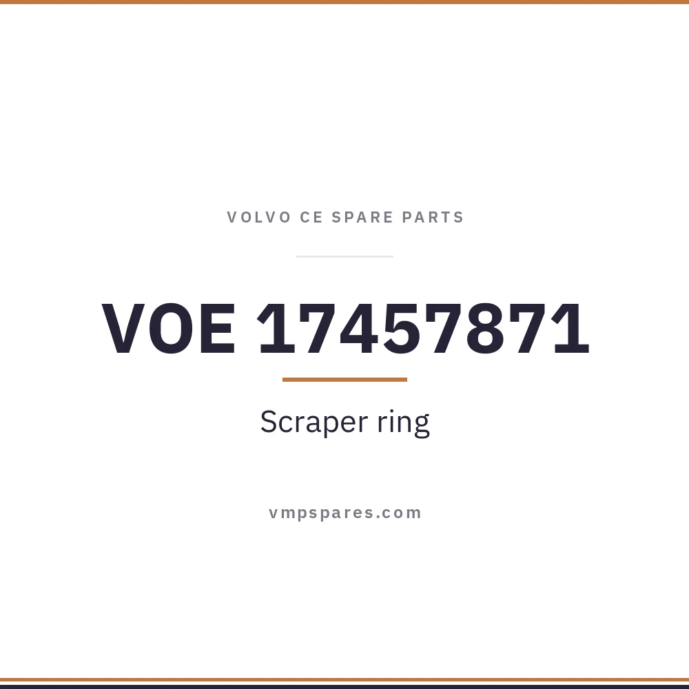 VOE 17457871 – Scraper ring