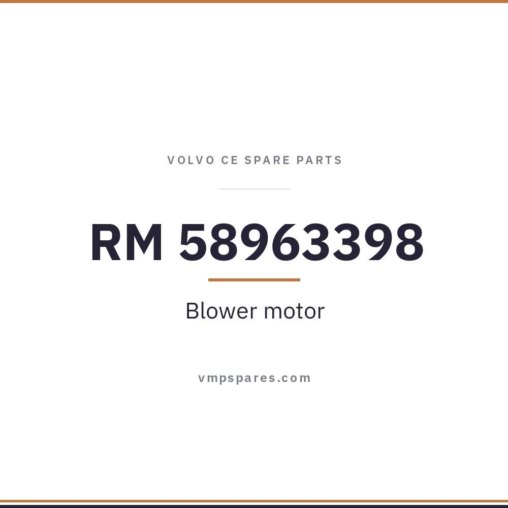 RM 58963398 – Blower motor