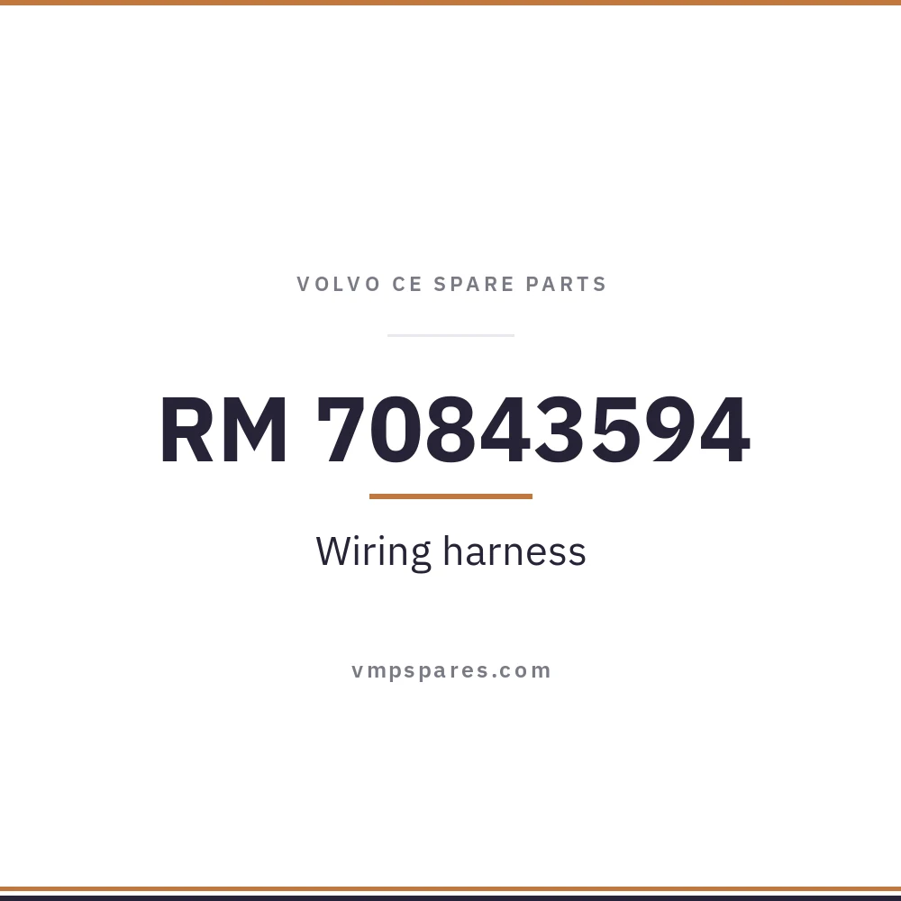 RM 70843594 – Wiring harness
