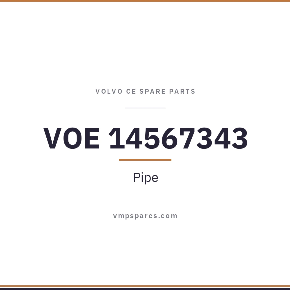 VOE 14567343 – Pipe
