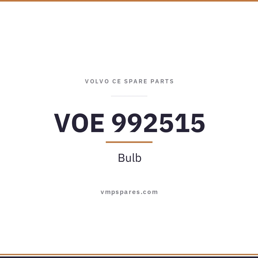 VOE 992515 – Bulb