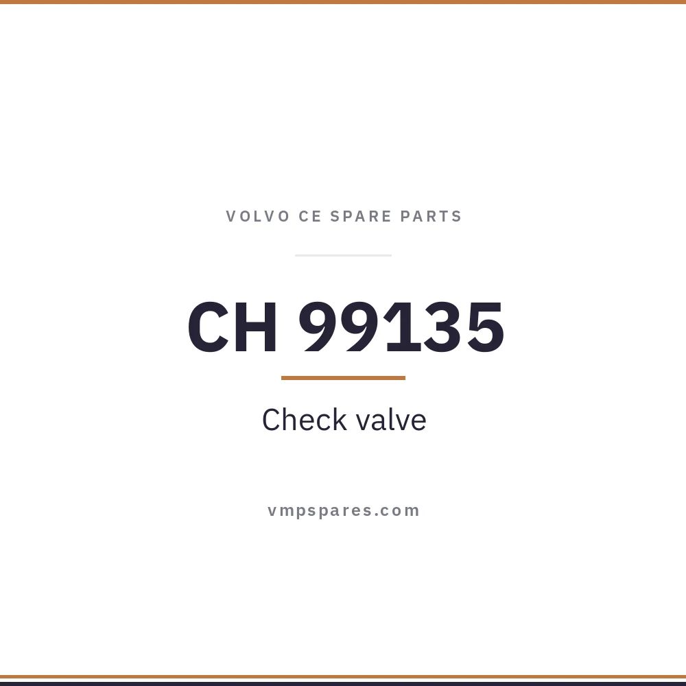 CH 99135 – Check valve