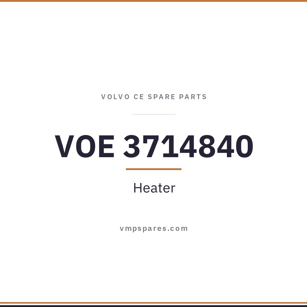 VOE 3714840 – Heater