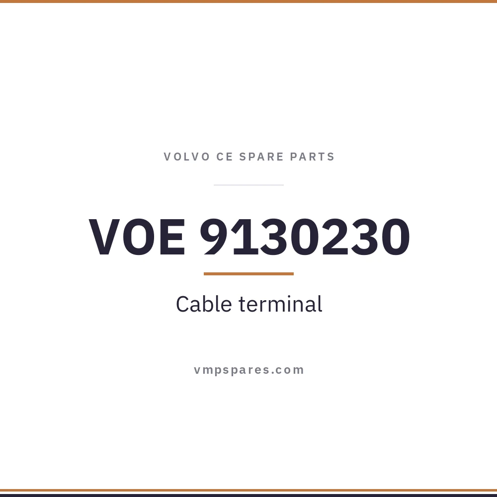 VOE 9130230 – Cable terminal