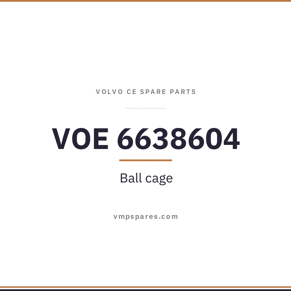 VOE 6638604 – Ball cage