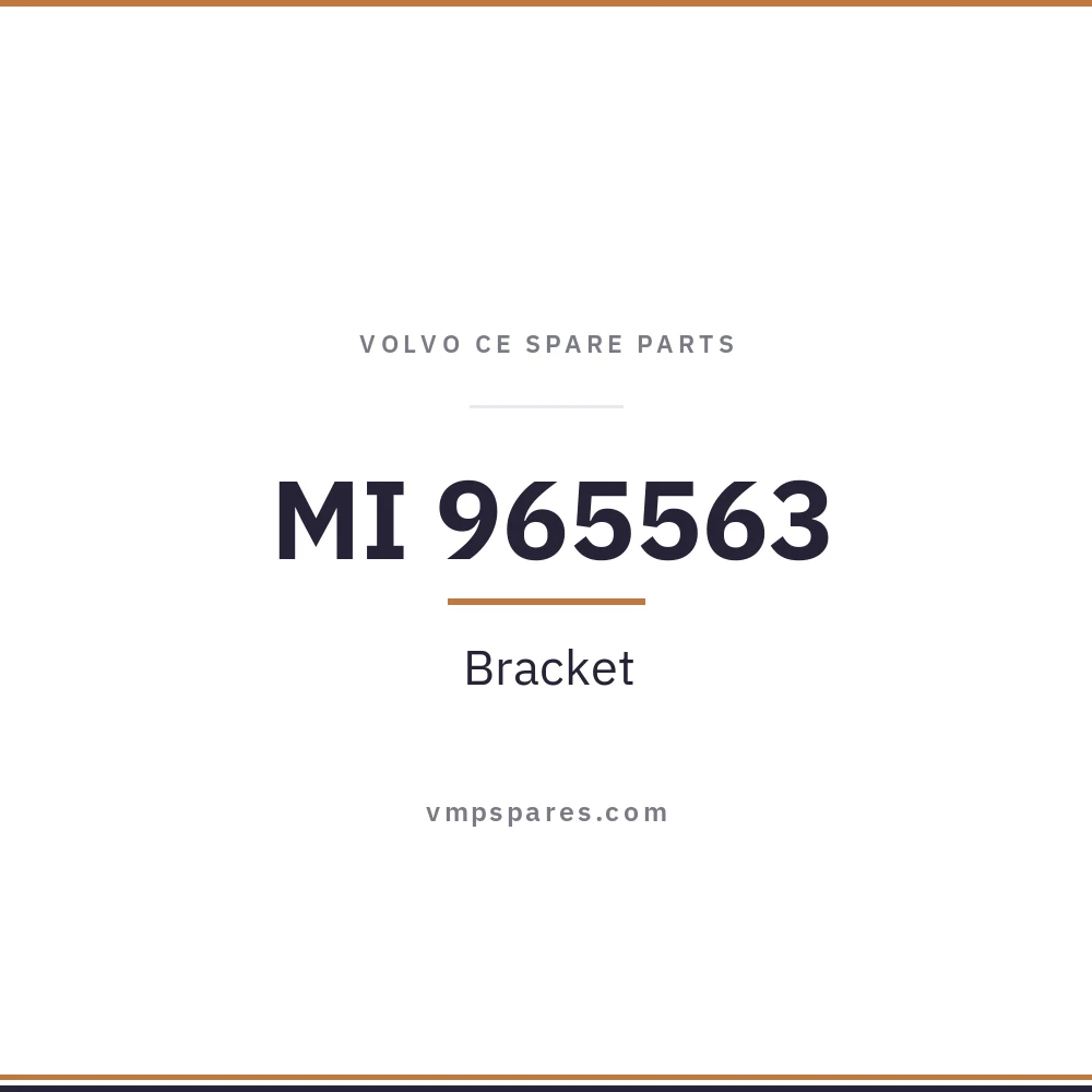 MI 965563 – Bracket