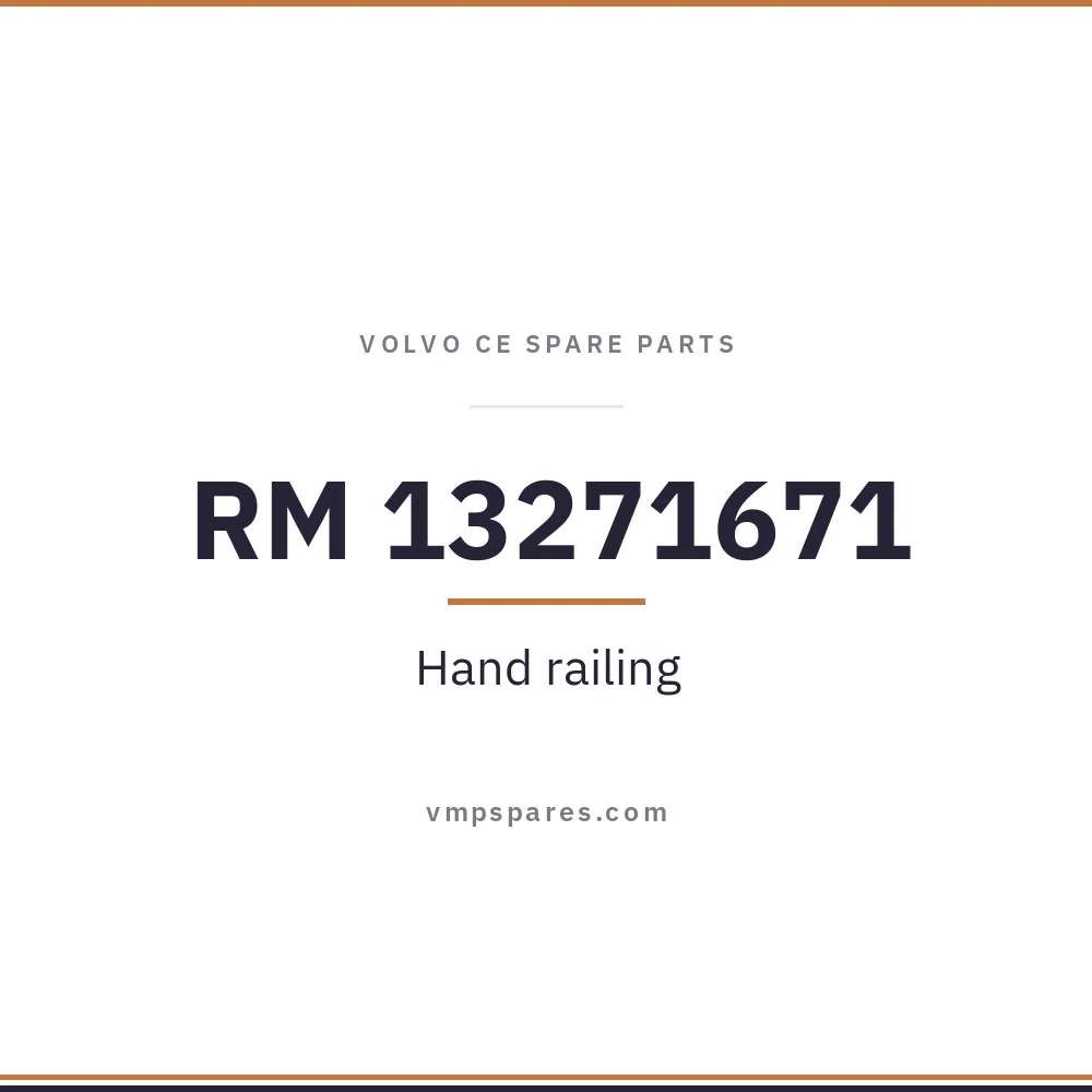 RM 13271671 – Hand railing