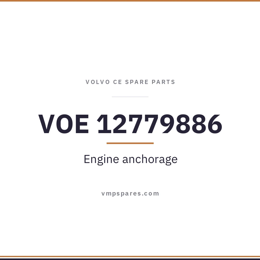 VOE 12779886 – Engine anchorage