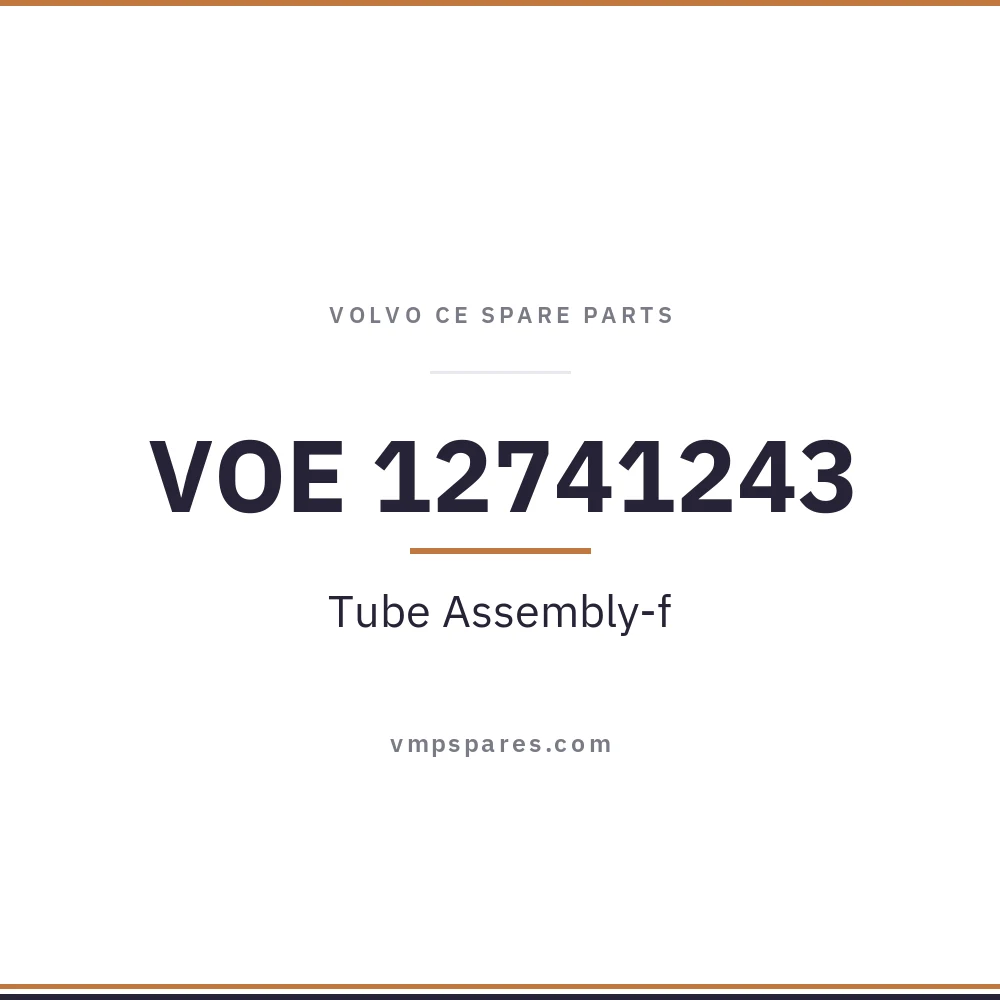 VOE 12741243 – Tube Assembly-f