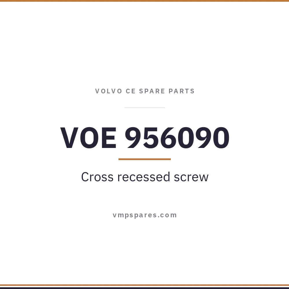 VOE 956090 – Cross recessed screw