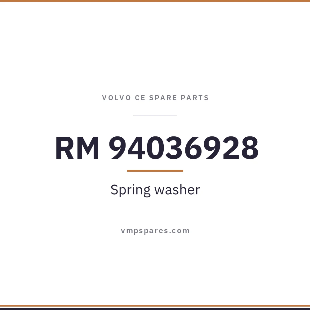 RM 94036928 – Spring washer