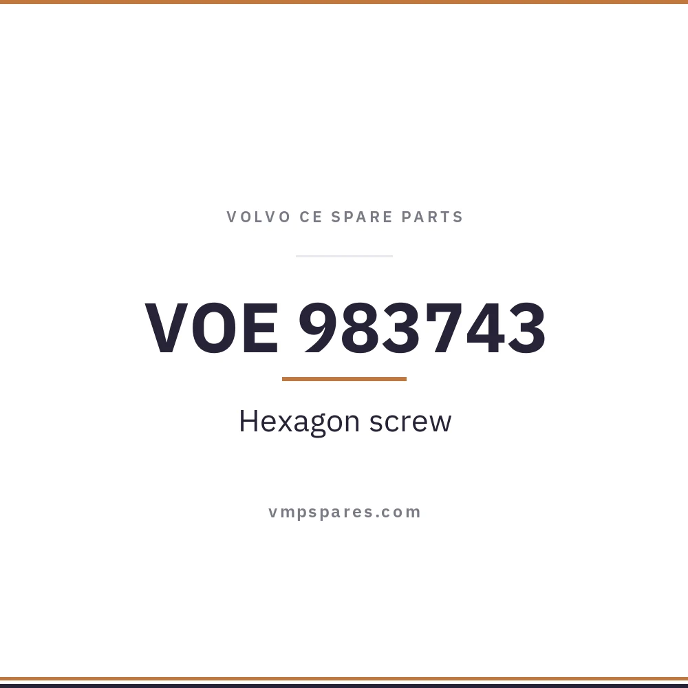 VOE 983743 – Hexagon screw