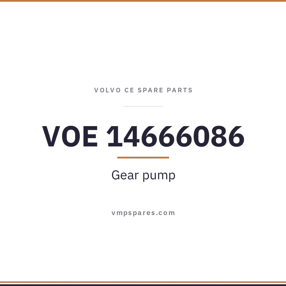VOE 14666086 – Gear pump