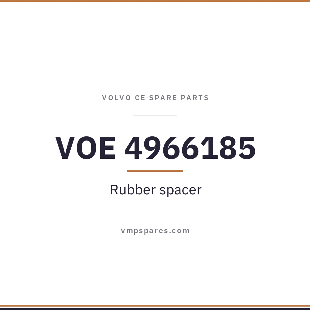 VOE 4966185 – Rubber spacer