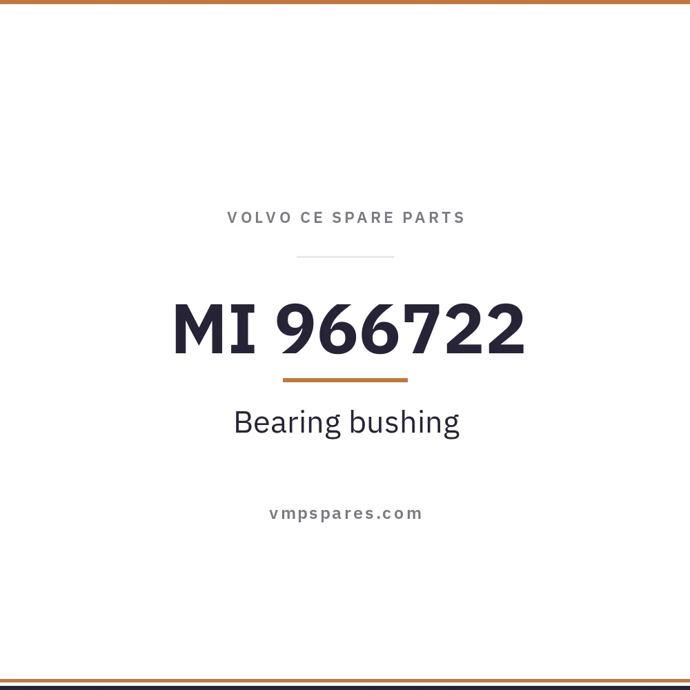 MI 966722 – Bearing bushing