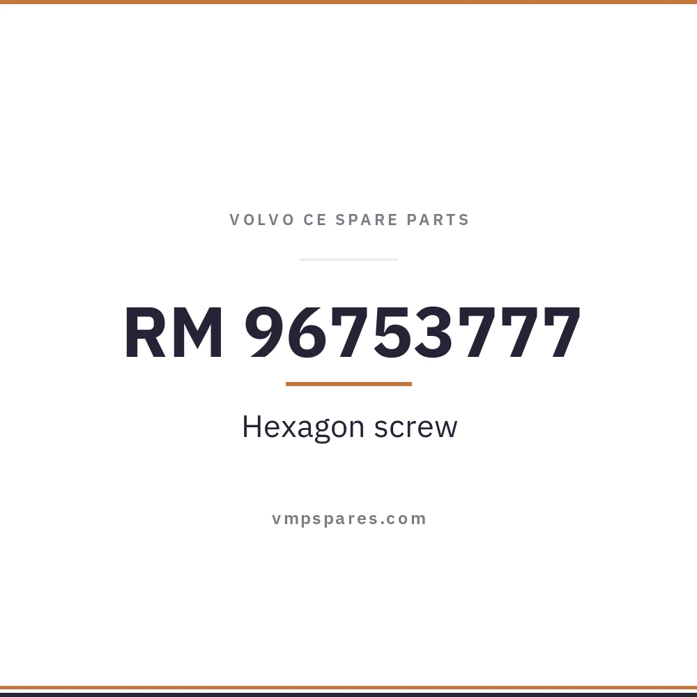 RM 96753777 – Hexagon screw