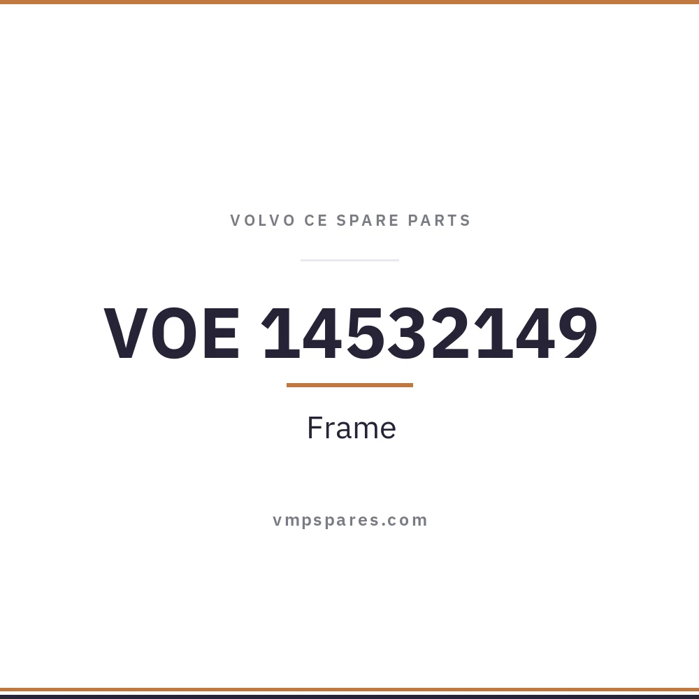 VOE 14532149 – Frame