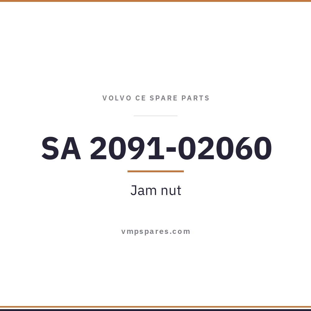SA 2091-02060 – Jam nut